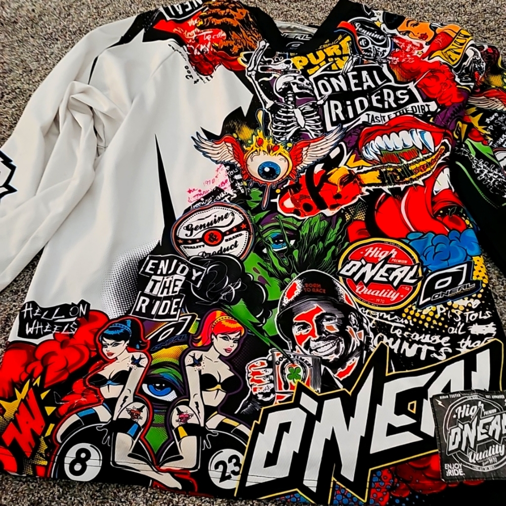 O'Neal motorcycle jersey  large mayhem
